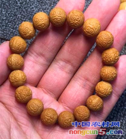 21-猴頭核桃核雕手串