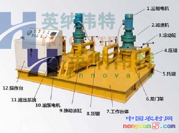  彎拱機(jī)300型輝南彎拱機(jī)數(shù)控彎拱機(jī)科技 英納偉特