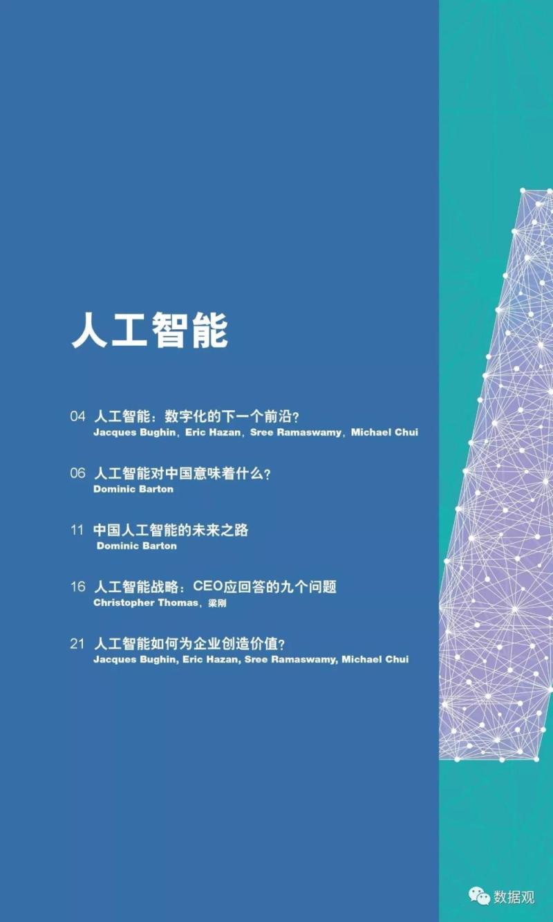 麦肯锡70页特辑报告论述《人工智能的未来之路》（完整版PPT）