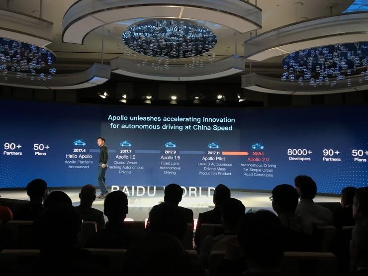 百度 CES 发布会：重磅推出 Apollo 2.0，陆奇秀出 AI 中国速度