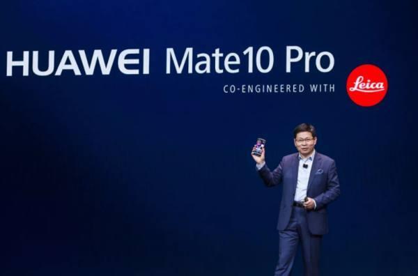 华为美国如期发布Mate 10 Pro：继续加大美国手机市场投入