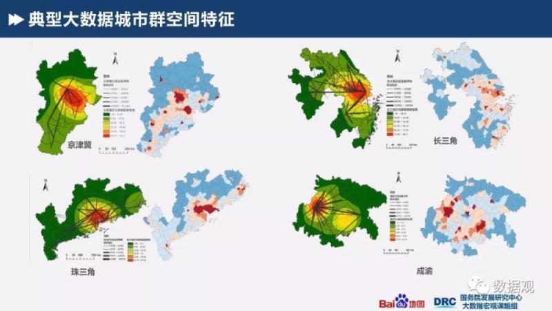 国务院发展研究中心&百度地图：《基于大数据的城市群识别与空间特征研究》报告（PPT全文）