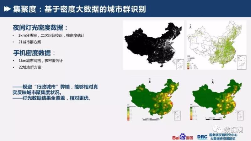 国务院发展研究中心&百度地图：《基于大数据的城市群识别与空间特征研究》报告（PPT全文）