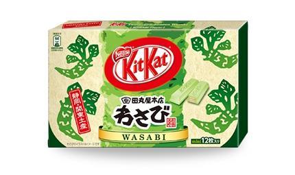 KitKat 又在日本出新口味了，颜色是少女粉