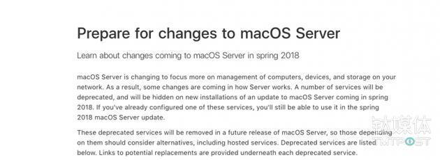 苹果将砍掉服务器版macOS大量重要服务，并推迟新功能上线 | 1月31日坏消息榜