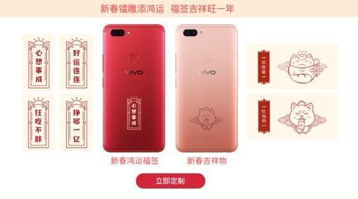 年轻要定制，vivo X20推出定制化系列产品