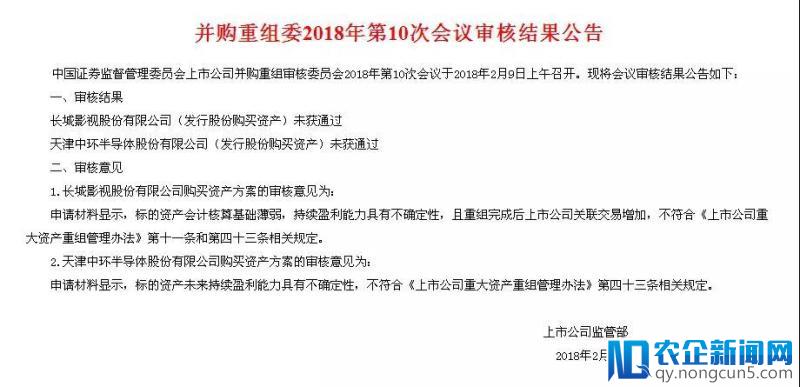 资本寒流袭击影视行业，长城影视收购首映时代遭证监会否决