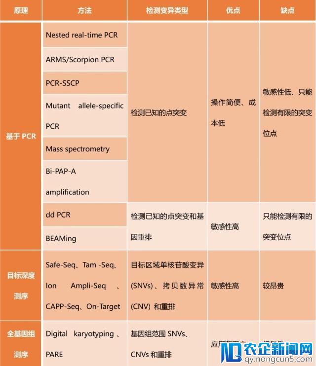 从三种检测对象，看液态活检助力反映肿瘤基因图谱