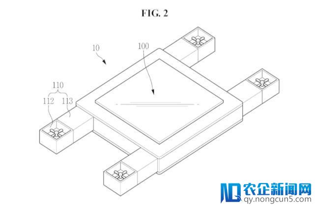 三星酷专利：巨大显示屏像飞毯在空中飞