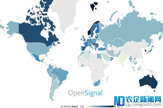 2017全球4G LTE覆盖率日本领先 新加坡荷兰网速最快