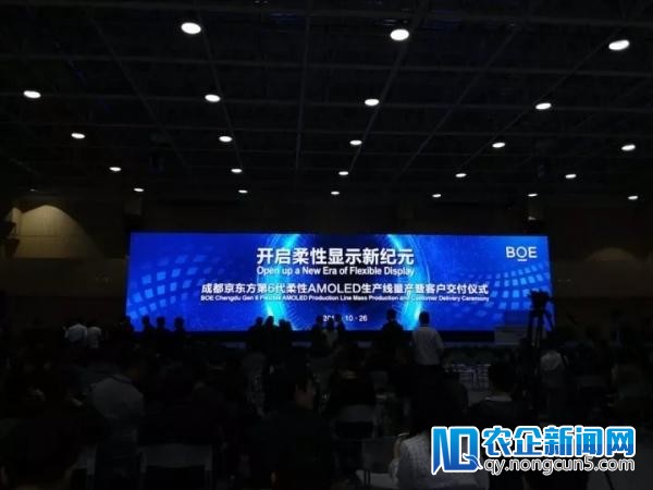 中国首条6代柔性屏投产，京西方破解日