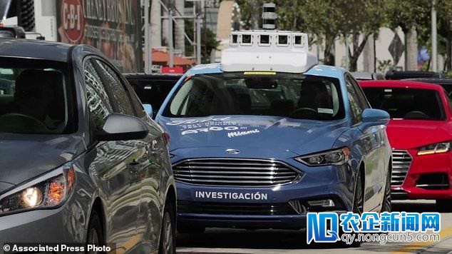 福特牵头跨界协作 在迈阿密测试自动驾