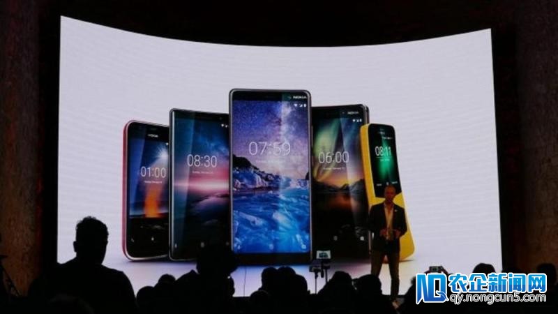 诺基亚雄心勃勃携5款新机登陆2018MWC 
