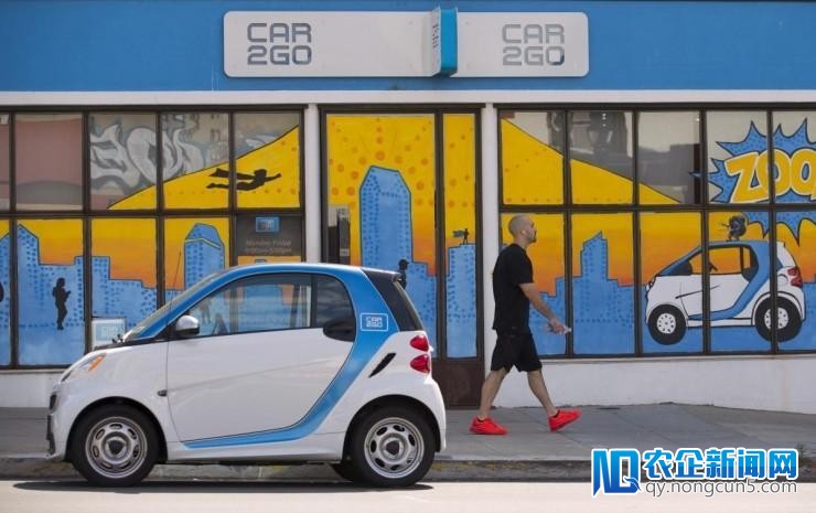 戴姆勒全盘收买Car2go，欲联手宝马为汽