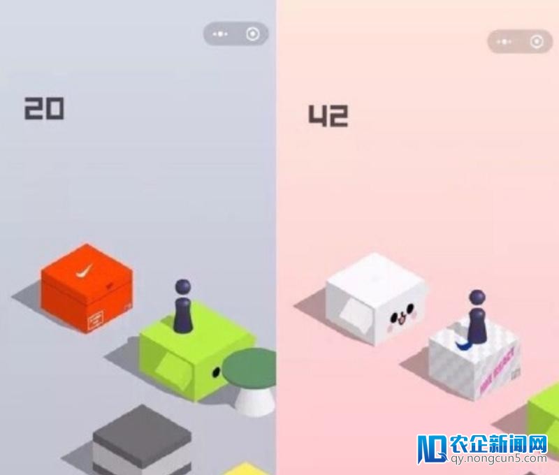 耐克2000万拿下微信跳一跳的处女广告，