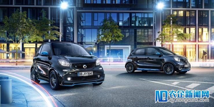 电动smart车型将领跑奔驰EQ家族，戴姆