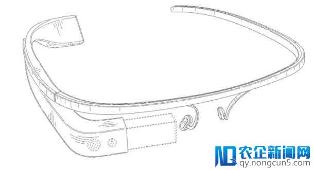 Google获得Google Glass（未来眼镜）镜框设计3项专利