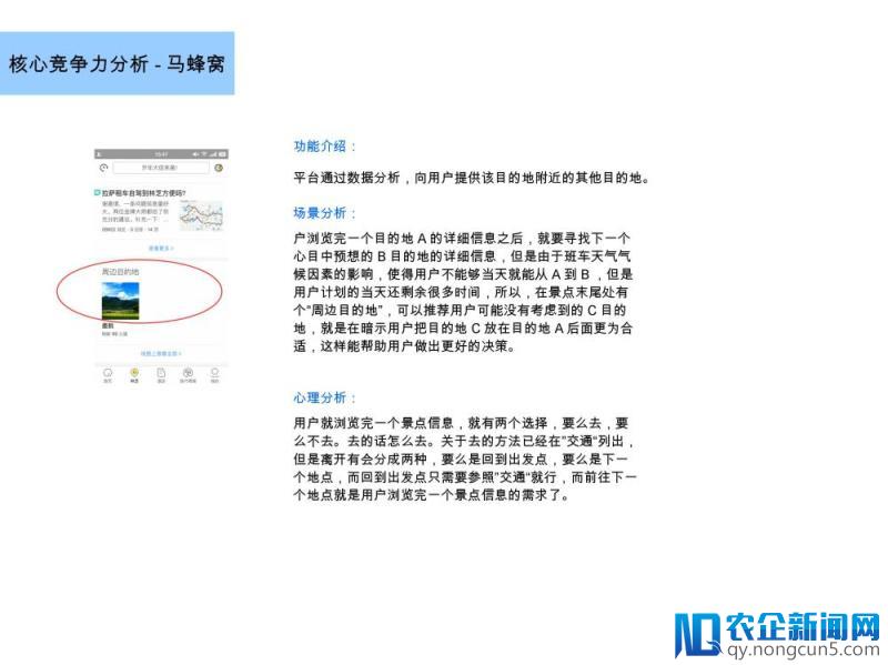 旅游攻略产品竞品分析