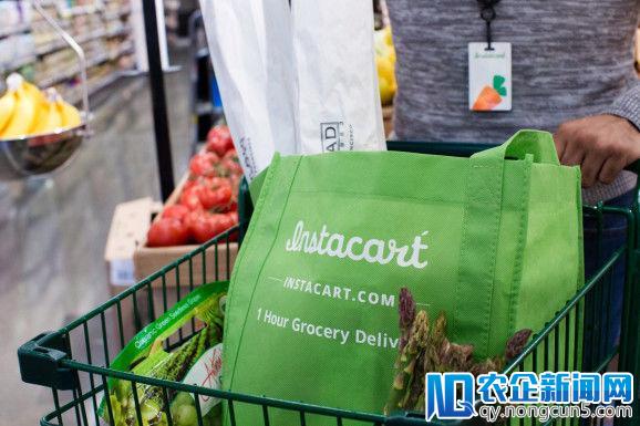 与亚马逊旗下Whole Foods竞争加剧，杂货快递创企Instacart获1.5亿美元E轮融资