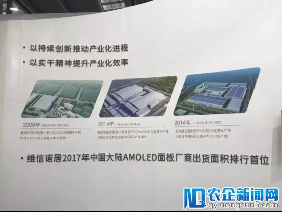 维信诺亮相CITE 2018, 以“柔性AMOLED量产成果”助力显示产业无界发展