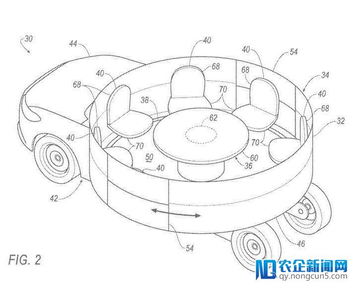 自动驾驶与会议室跨界？这款福特专利有意思