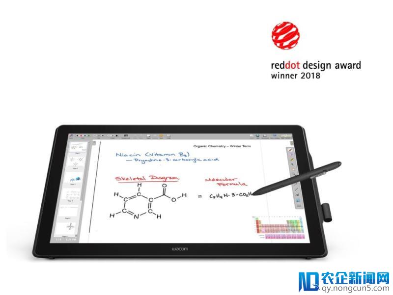 展现强者风范，Wacom一举荣获六项2018红点设计大奖