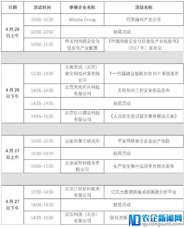 “4.29首都网络安全日”最新议程一览