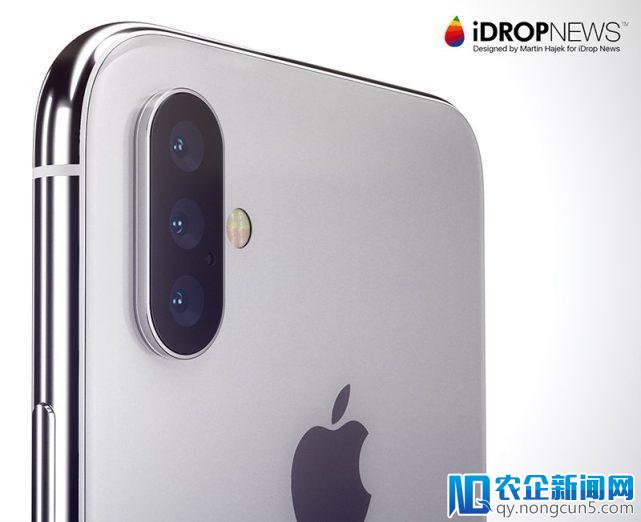 苹果有望在2019年推出配备三摄像头的新iPhone