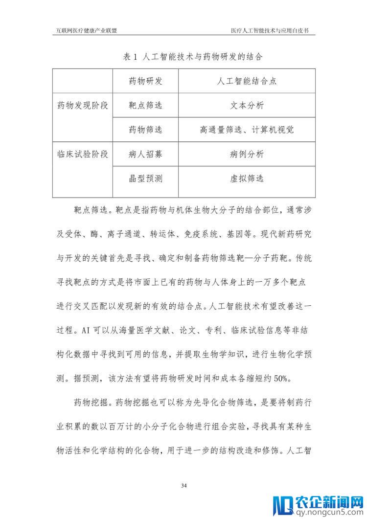 《医疗人工智能技术与应用白皮书》（2018年）