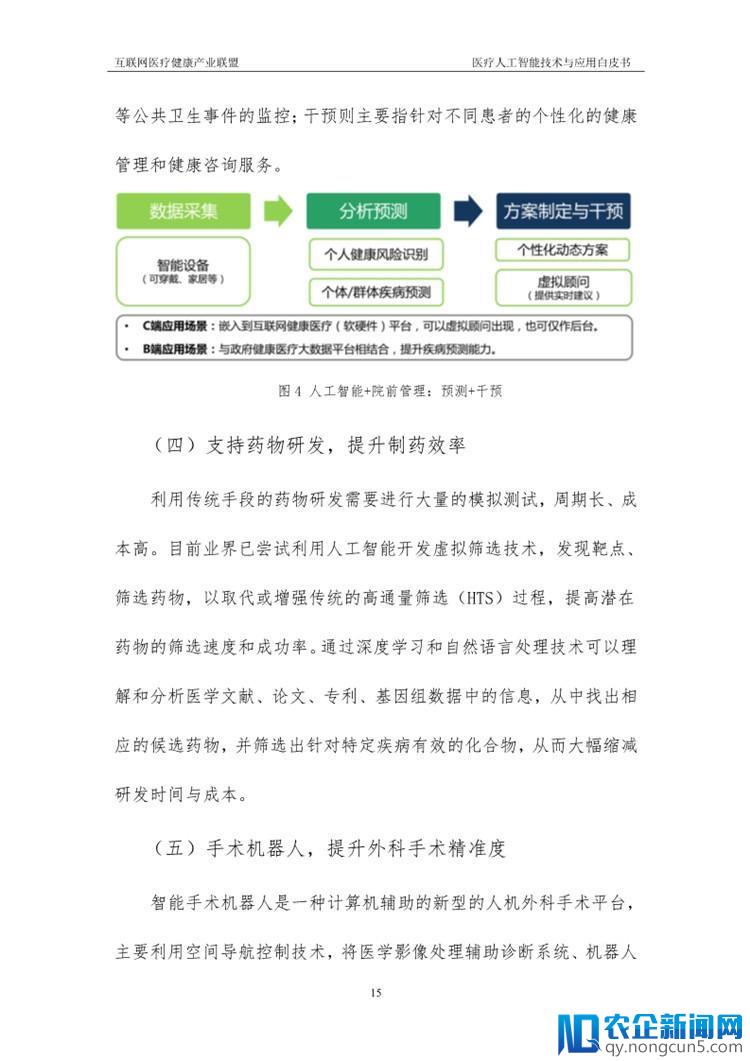 《医疗人工智能技术与应用白皮书》（2018年）