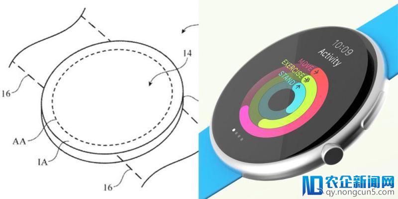 苹果获得新专利，圆形表盘的 Apple Watch 要来了？