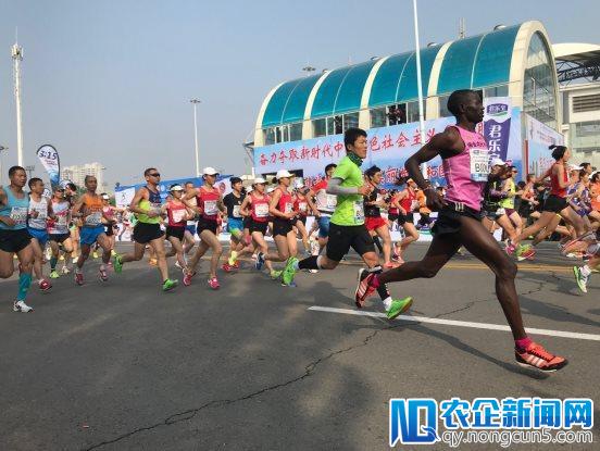 2018秦皇岛马拉松 Sioeye喜爱搜脸找自己