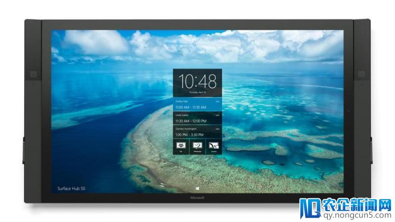 除了老罗的TNT 微软突然发布的50英寸平板 Surface Hub 2了解一下