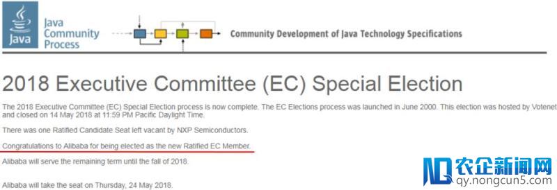 Java全球标准中国人参与制定，阿里成首个受邀中国公司-天下网商-赋能网商，成就网商