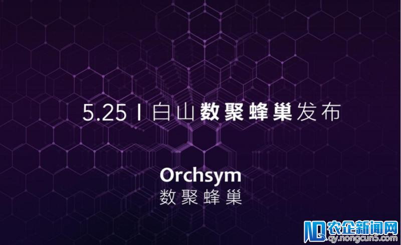 白山发布“数聚蜂巢Orchsym”，数字化转型开启轻时代