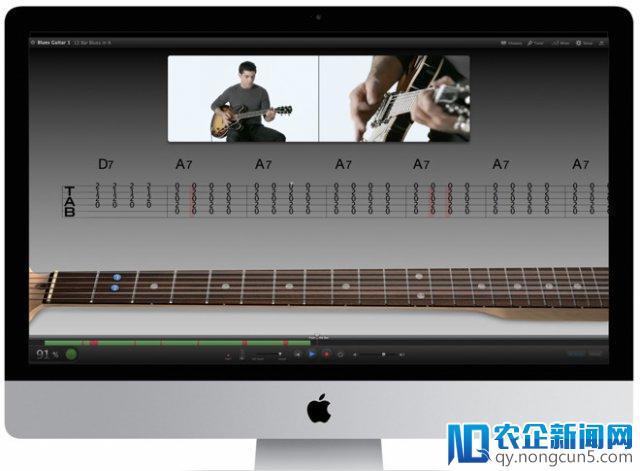 苹果 Mac 版 GarageBand 更新 所有课程免费