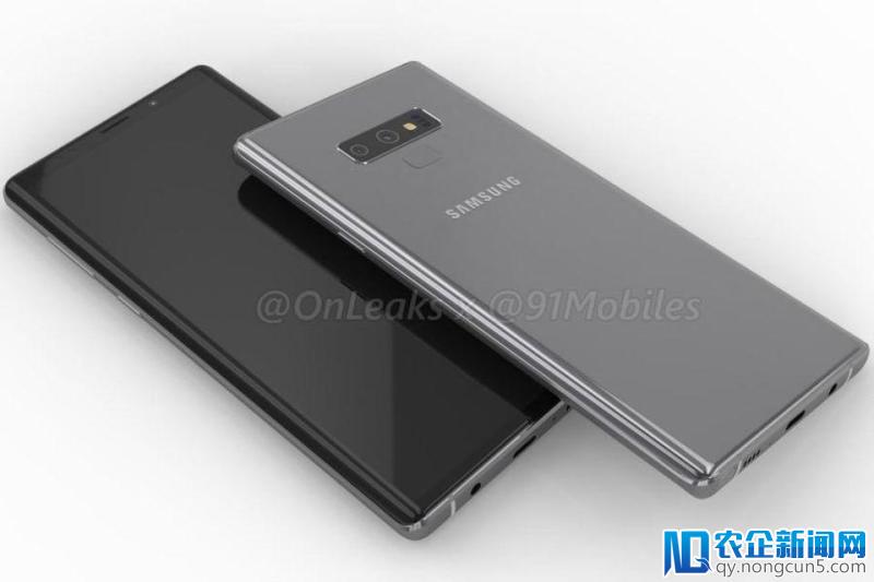 三星 Note 9 全面曝光，除了价格基本都知道了