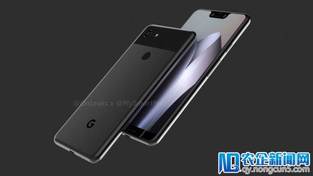 谷歌 Pixel 3 透视图曝光：后置单摄 + 背部指纹确认！