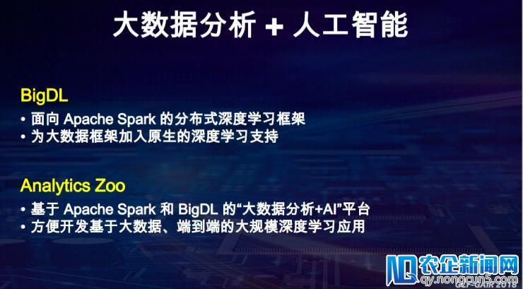 英特尔戴金权：详解全新大数据分析+AI平台Analytics Zoo