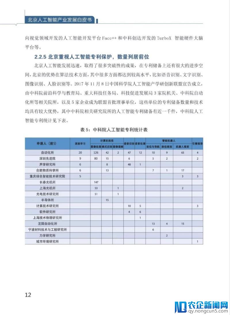 《北京人工智能产业发展白皮书（2018年》发布