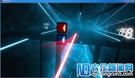 大朋E3《Beat Saber》独门试玩：沉迷VR只需一个游戏