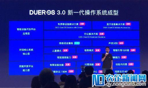 “赋能也要要富裕开发者”DuerOS 3.0核心能力升级，开放生态探索变现