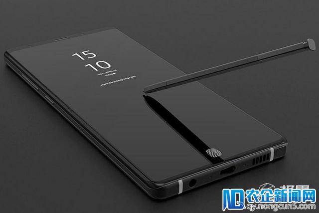 全面屏新态度：三星 Note9 谍照曝光