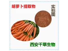 水溶性胡蘿卜提取物濃縮粉浸膏粉廠家生產(chǎn)
